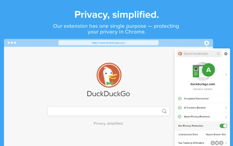What is DuckDuckGo Chrome