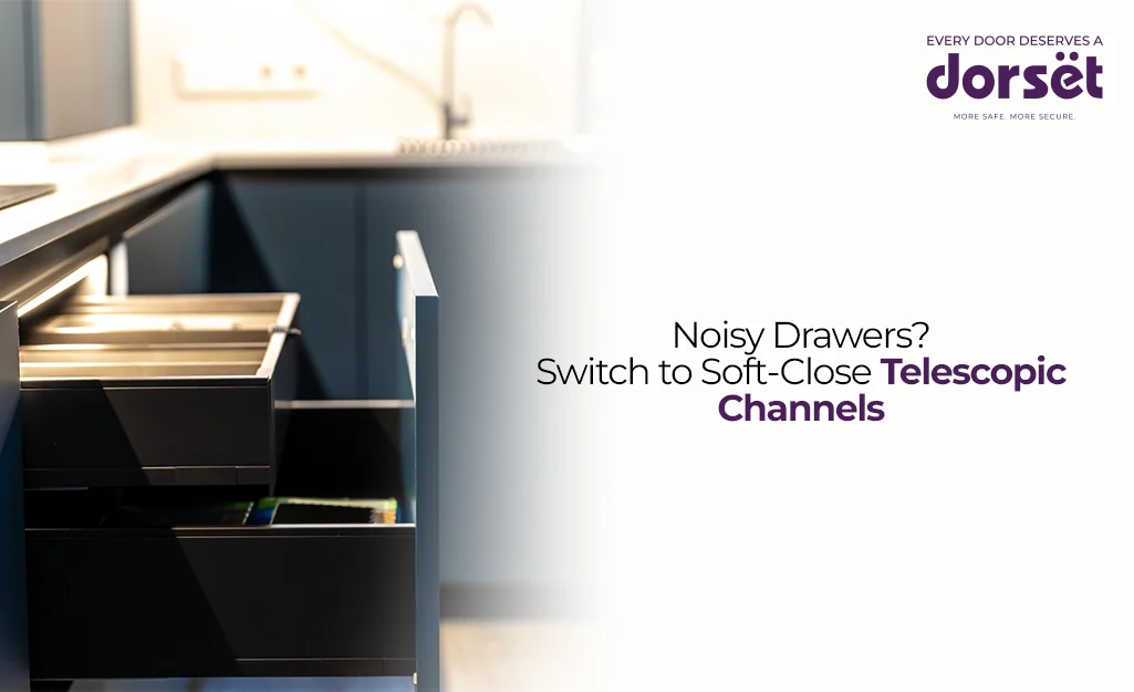 Noisy Drawers Switch to Soft-Close Telescopic Channels