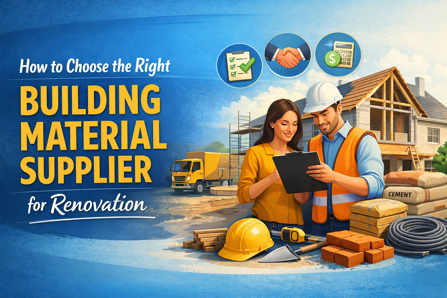 How to Choose the Right Building Material Supplier for Renovation